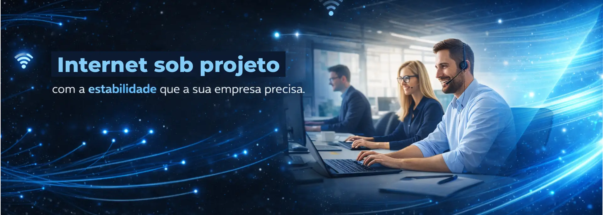 Banner topo internet